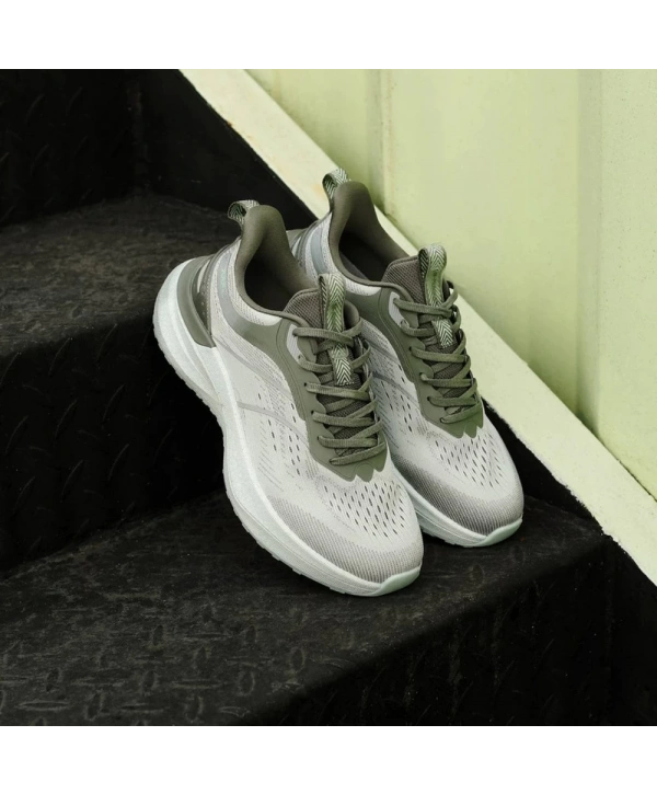 Erkek Günlük Ortopedik Bez Spor Ayakkabı- Yeşil