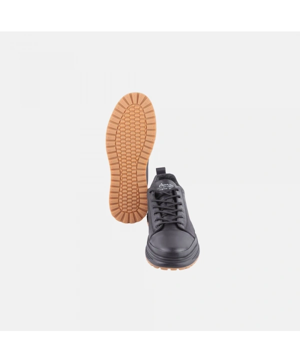 Erkek İçi Dışı Deri Eva Taban Sneakers Spor Ayakkabı- Beyaz