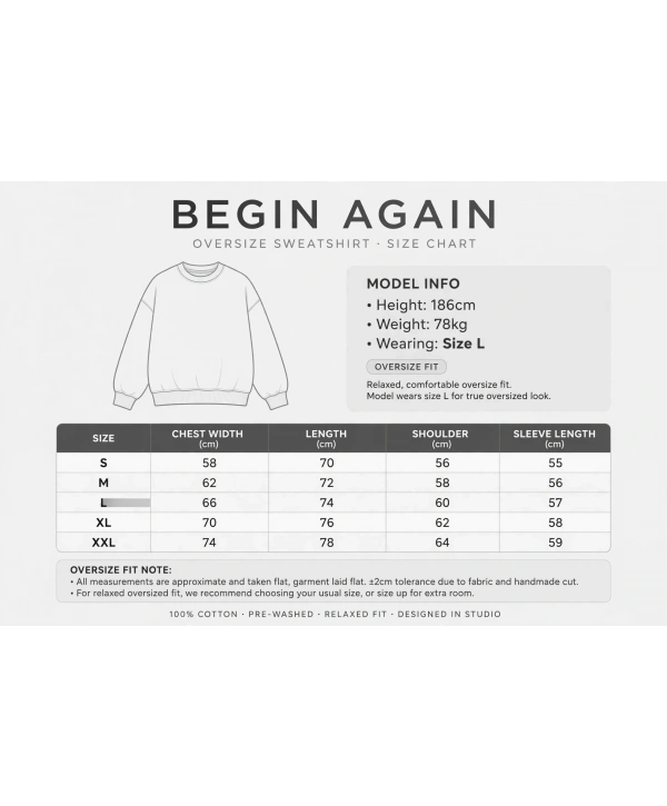 Erkek Owersize Yıkamalı Önü Again Baskılı Sweatshirt-Bordo