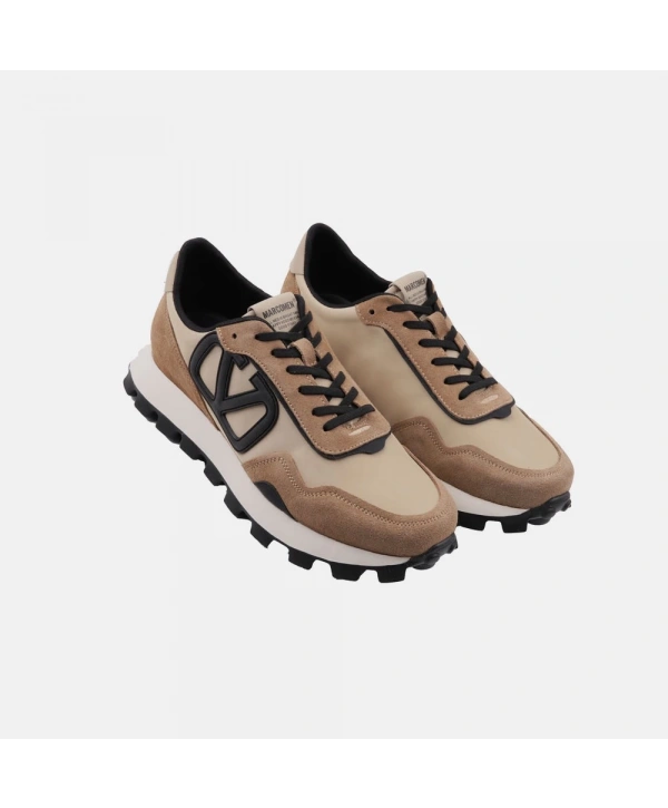 Erkek Valentino Modeli Günlük Deri Spor Ayakkabı- Siyah