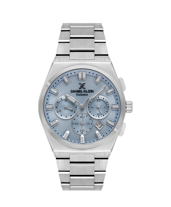 Exclusive Erkek Kol Saati DKE 10674- Gri Mavi