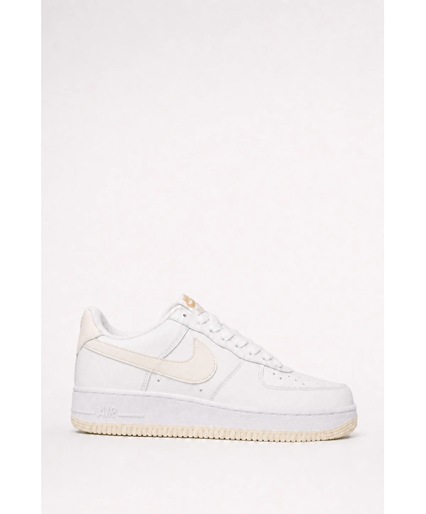 Nike Airforce Günlük Spor Ayakkabı-Beyaz-Krem