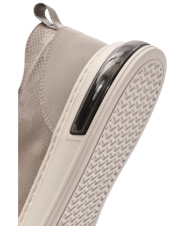 Yeni Nesil Teknoloji Akıllı Taban Spor Ayakkabı- Bej