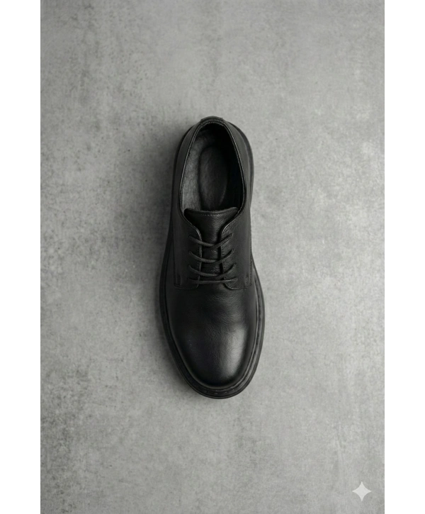 Yeni Sezon Erkek Tarz Casual Sneakers Günlük Spor Rahat Ayakkabı-Siyah-Siyah