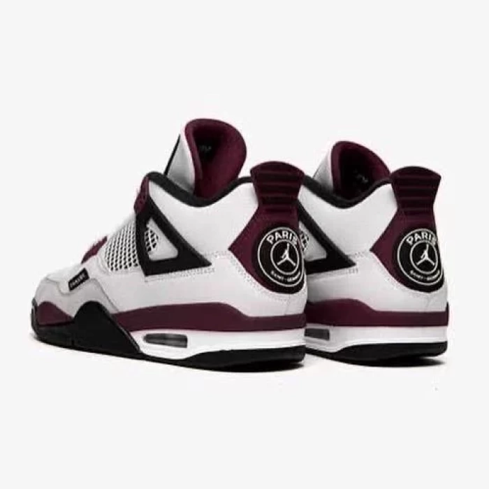 Nıke Aır Jordan 4 Retro Spor Ayakkabı - Beyaz-Mor