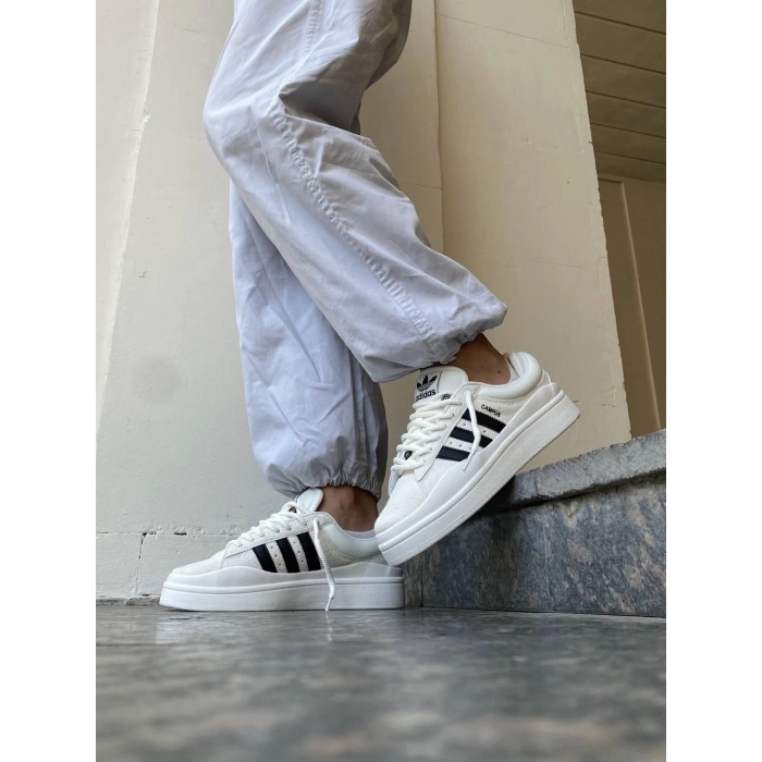 Erkek Adidas Campüs Spor Ayakkabı -Beyaz