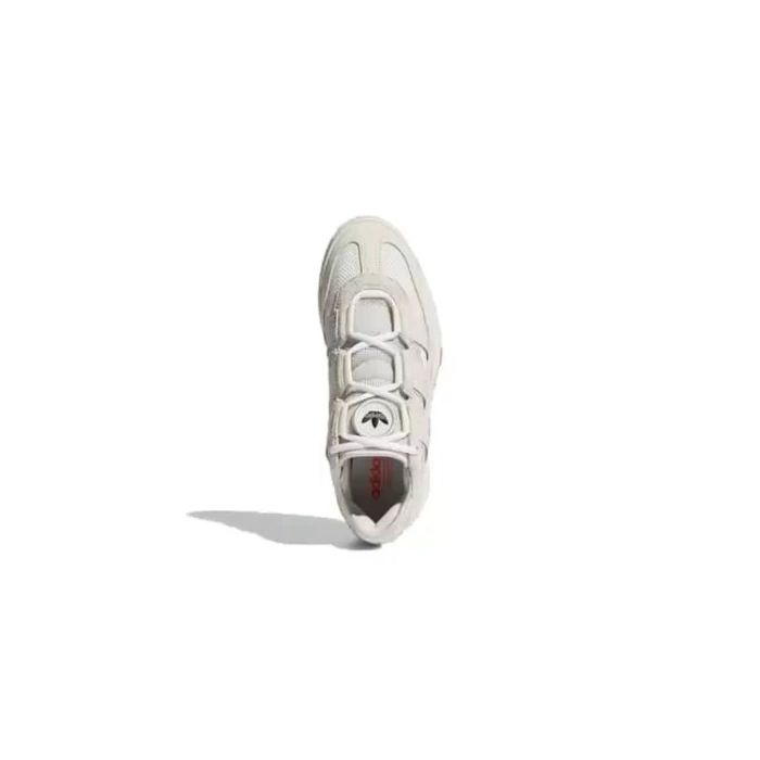 Erkek Adidas Nitebal Renkli Spor Ayakkabı -Krem-Kırmızı