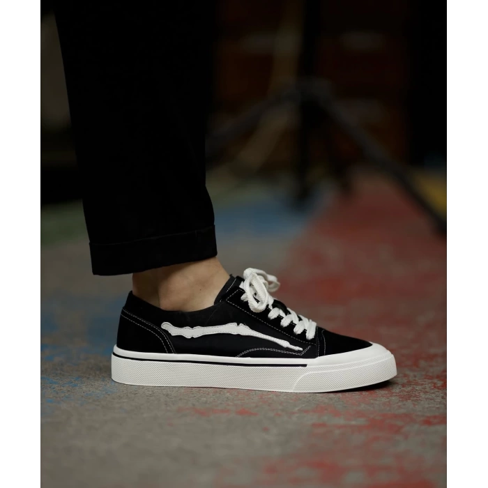 Erkek Eva Taban Günlük Vans Ayakkabı - Siyah
