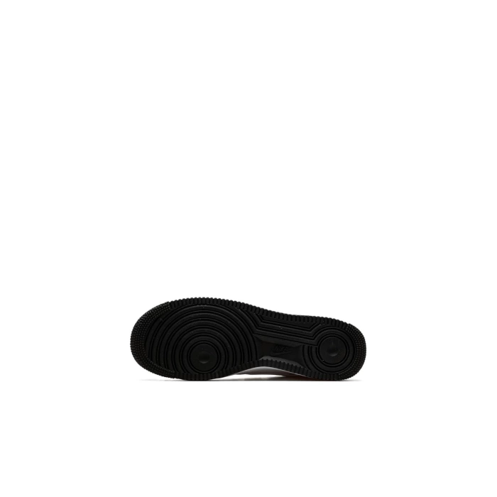Unisex Deri Airforce Taban Siyah Günlük Spor Ayakkabı-Beyaz