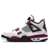 Nıke Aır Jordan 4 Retro Spor Ayakkabı - Beyaz-Mor