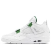 Nıke Aır Jordan 4 Retro Spor Ayakkabı - Beyaz-Yeşil