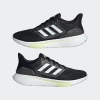 Erkek Adidas EQ21 Koşu Ayakkabısı - Siyah-Beyaz