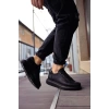 Erkek Bağcıksız Eva Taban Günlük Spor Ayakkabı -Siyah