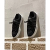 Erkek Bez Günlük Spor Ayakkabı-Siyah-Beyaz