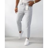 Erkek Boyfriend Kar Yıkama Likrasız Kot Pantolon - Açık Gri