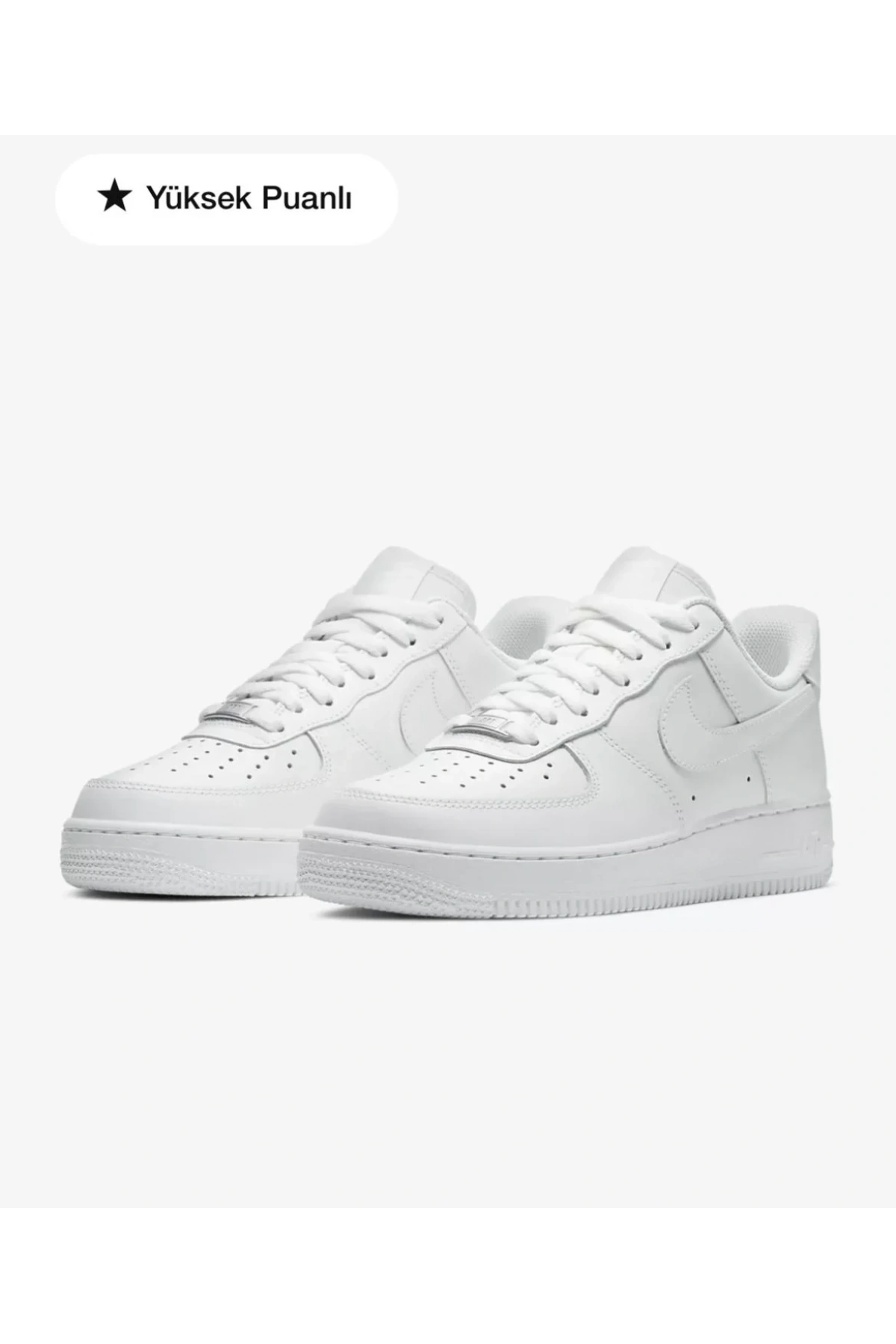 Nıke Air Force 107 Icon ERkek Spor Ayakkabı- Beyaz
