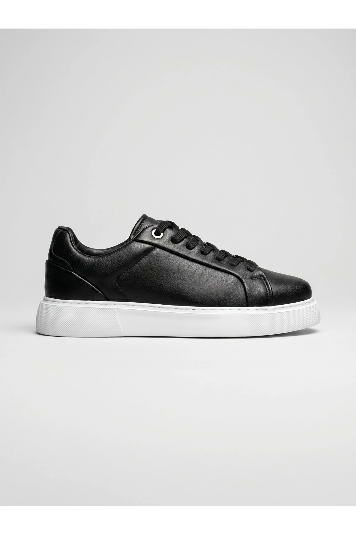Erkek Eva Taban Sneakers Ayakkabı- Siyah Beyaz