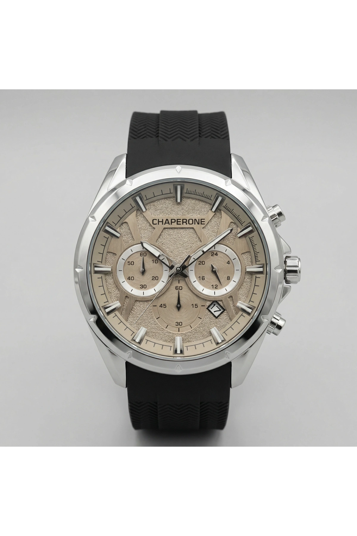 C2182 Plastik Kordonlu Excellent Erkek Kol Saati -Siyah