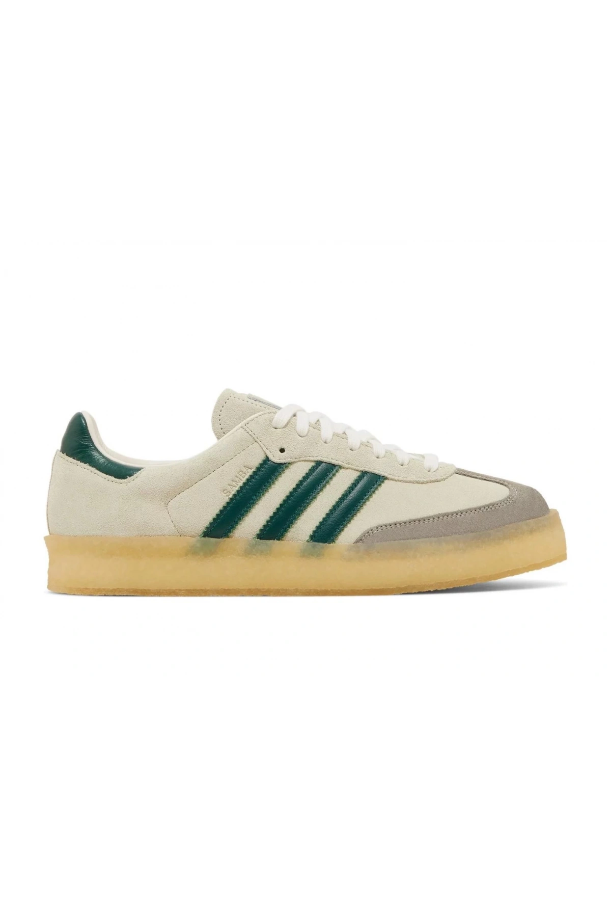 Erkek Adidas Clarks Samba İthal Ayakkabı-Gri-Yeşil