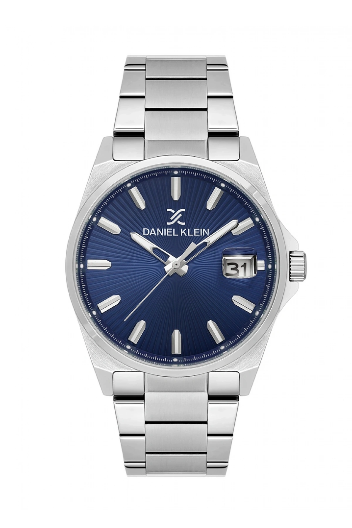 Erkek D.K 14341-3 Metal Kordonlu Exclusive Erkek Kol Saati -Gri Lacivert