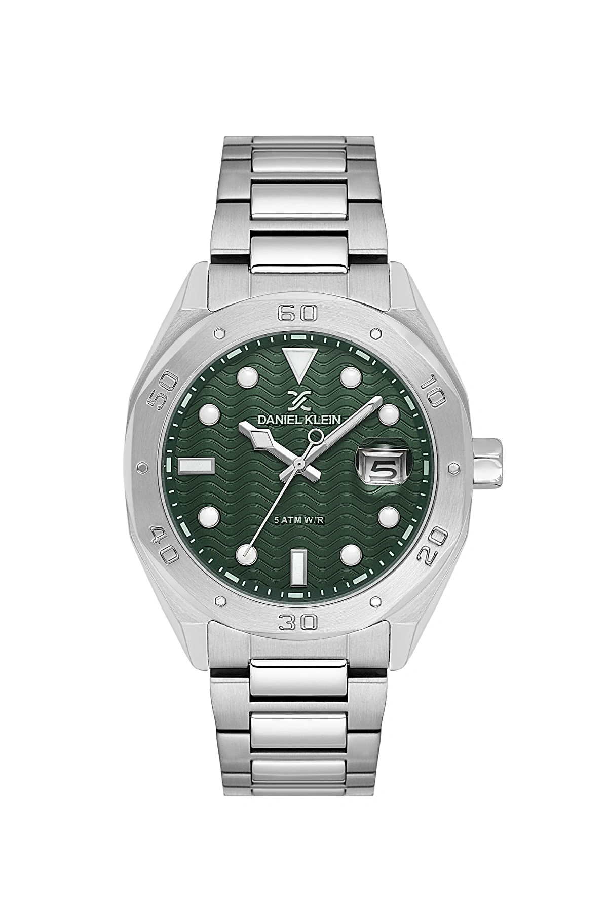 Erkek D.K 14076-2 Metal Kordonlu Exclusive Erkek Kol Saati -Gri Siyah