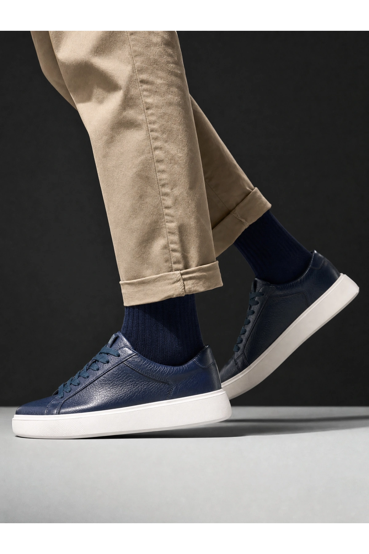 Erkek Eva Taban Sneakers Ayakkabı- Lacivert