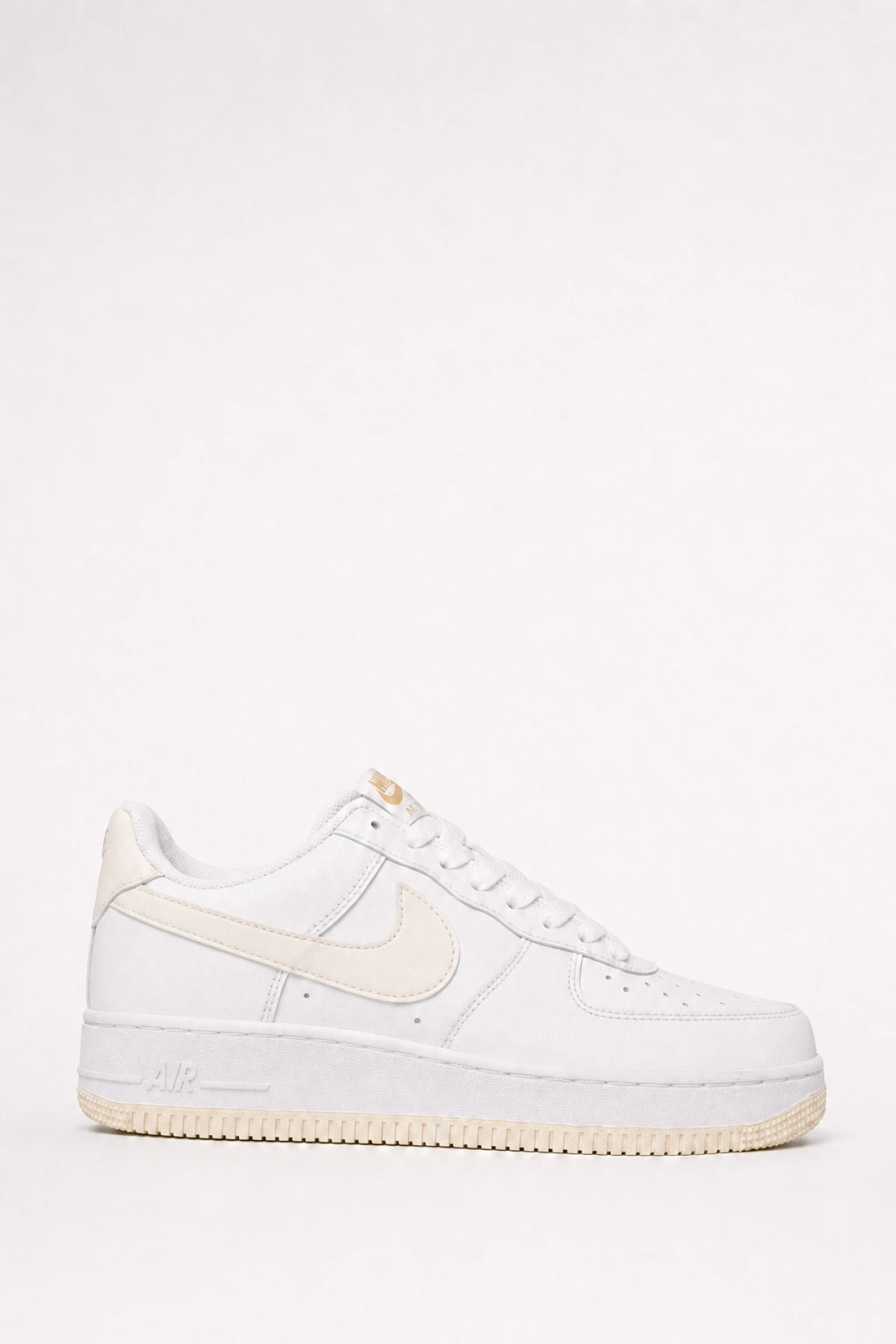 Nike Airforce Günlük Spor Ayakkabı-Beyaz-Krem