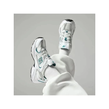 Erkek New Balance 530 İthal Spor Ayakkabı Beyaz -Yeşil
