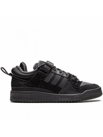 Erkek Adidas Forum Low Bad Bunny Trible Black İthal Spor Ayakkabı -Siyah