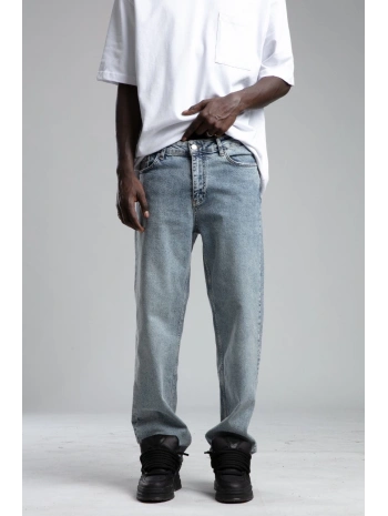 Erkek Rahat Kalıp Bagy Kot Pantolon - A.Mavi
