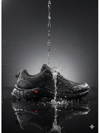 Erkek Su Geçirmez Outdoor Spor Ayakkabı- Siyah