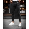Erkek Dar Kesim Silim fit Likralı Kot Pantolon-Füme