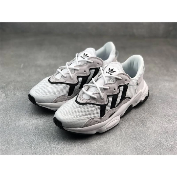 Erkek Adidas Ozwego Spor Ayakkabı -Beyaz-Siyah
