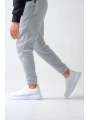 Erkek Tarz Casual Sneaker Günlük Spor Bez Ayakkabı -Beyaz