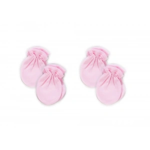 Sema Bebe Yenidoğan 4 lü Eldiven -Pembe
