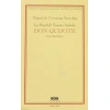 Don Quijote (2 Cilt, Kutulu); La Manchalı Yaratıcı Asilzade
