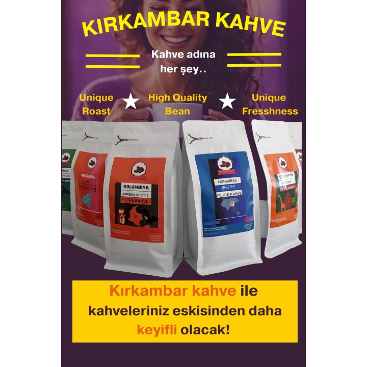 Kafeinsiz Filtre Kahve (Öğütülmüş Filtre Kahve) 250g