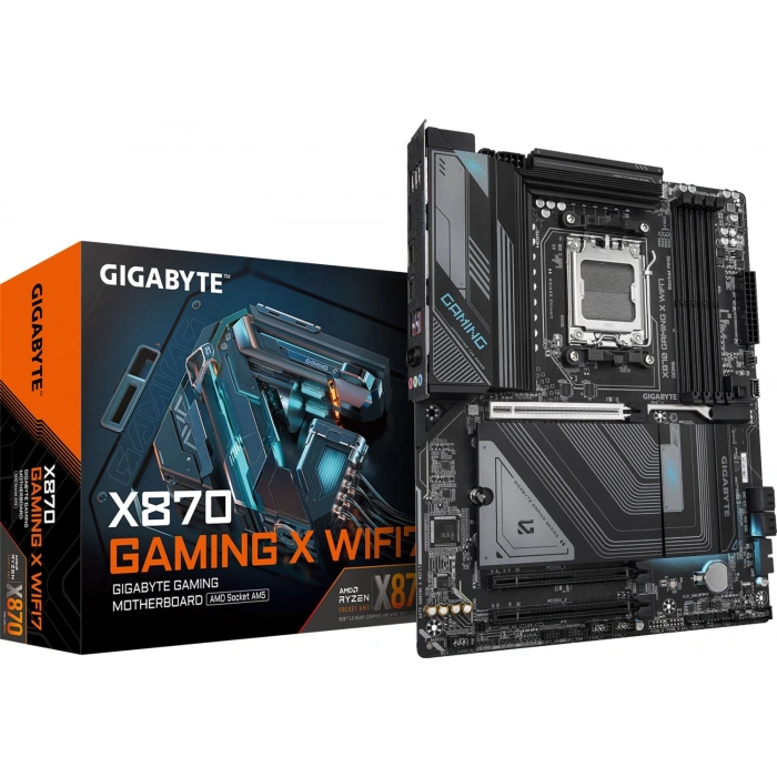 GIGABYTE X870 GAMING X WIFI7 8000 MHz DDR5 ATX AM5 Anakart