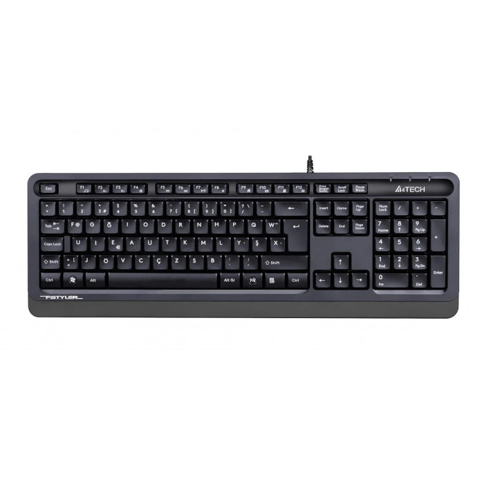 A4 Tech Fk10 F Usb Fsytyler Gri Tr Fn-Multimedya Klavye