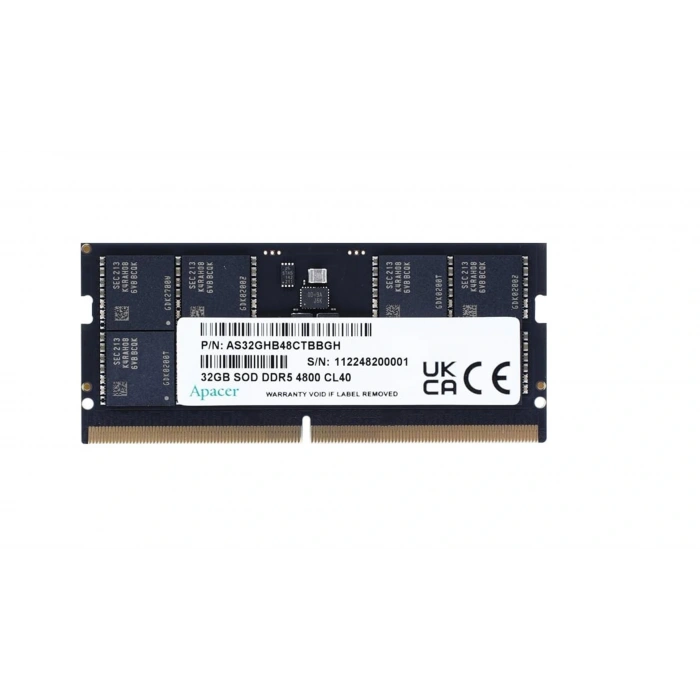Apacer 16GB DDR5 4800Mhz CL40 1.1V FS.16G2A.PTH Notebook Ram