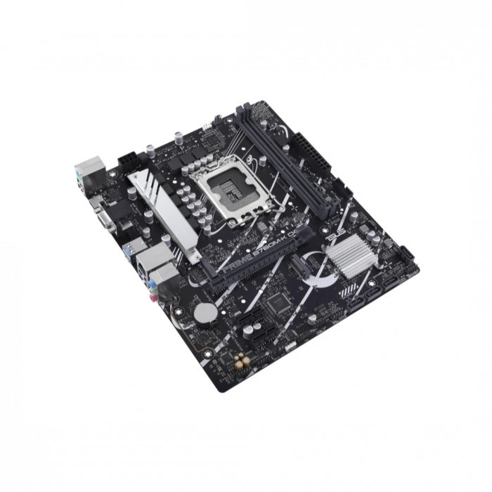 ASUS PRIME B760M-K D4 5333MHz OC DDR4 Soket 1700 M.2 HDMI VGA mATX Anakart