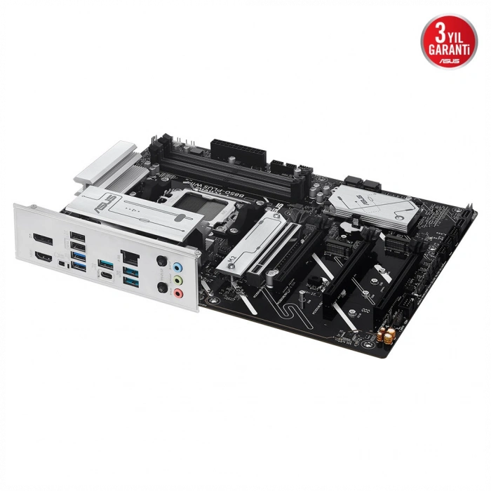 ASUS PRIME B850-PLUS WIFI 8000MHz OC DDR5 Soket AM5 M.2 HDMI DP ATX Anakart