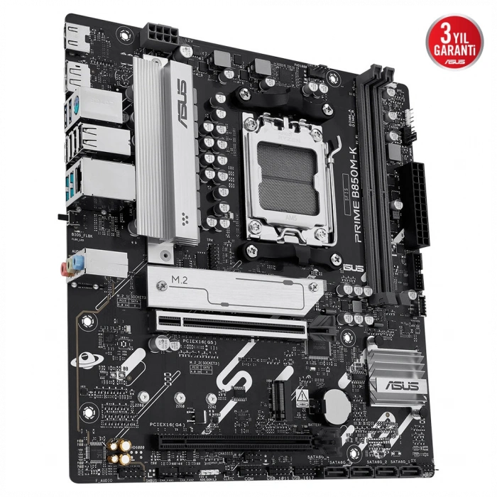 ASUS PRIME B850M-K 8200MHz DDR5 Soket AM5 M.2 HDMI DP mATX Anakart