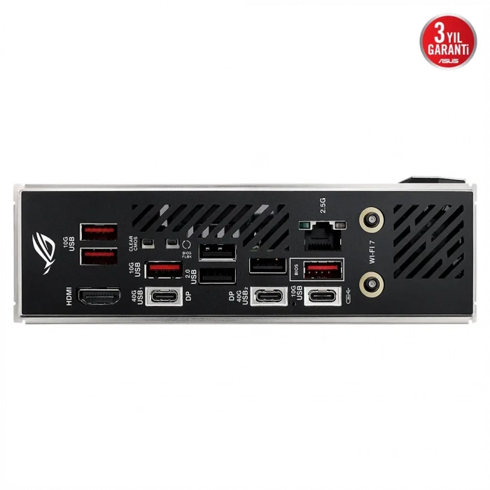 ASUS ROG STRIX X870-I GAMING WIFI 8000MHz OC DDR5 Soket AM5 M.2 HDMI DP Mini ITX Anakart