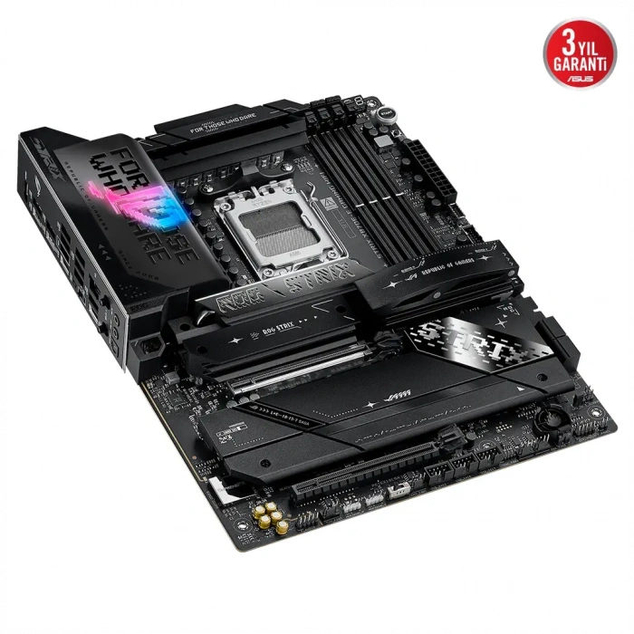 ASUS ROG STRIX X870E-E GAMING WIFI 8000MHz OC DDR5 Soket AM5 M.2 HDMI DP ATX Anakart