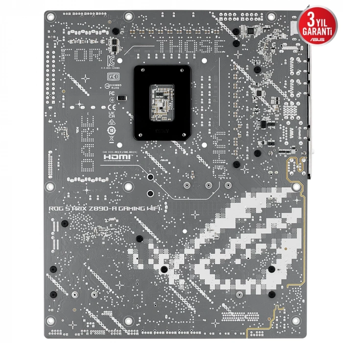 ASUS ROG STRIX Z890-A GAMING WIFI 1851 DDR5 8600+MHz(OC) ATX Gaming Anakart