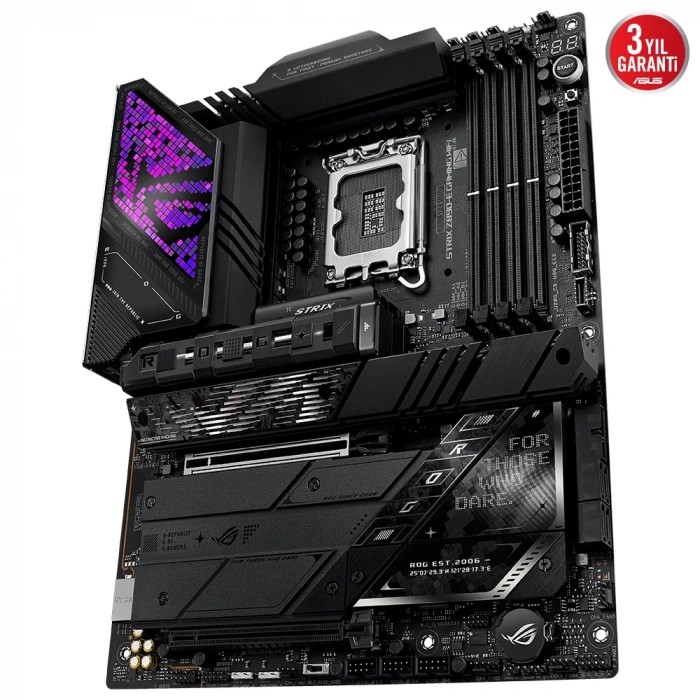 ASUS ROG STRIX Z890-E GAMING WIFI 1851 DDR5 8800+MHz(OC) ATX Gaming Anakart