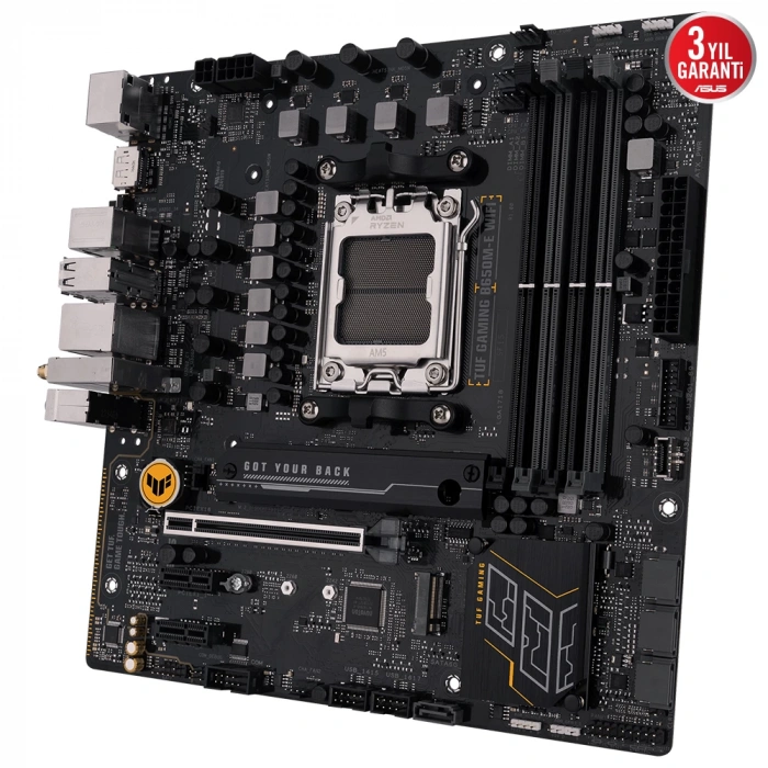 ASUS TUF GAMING B650-E WIFI AM5 DDR5 8000+(OC)MHz ATX Gaming Anakart
