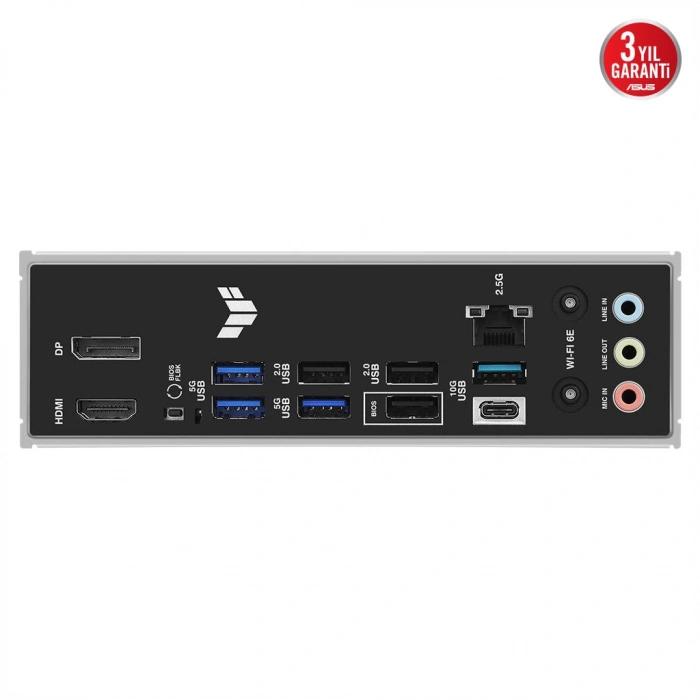 ASUS TUF GAMING B850-E WIFI 8000MHz DDR5 Soket AM5 M.2 HDMI DP ATX Anakart