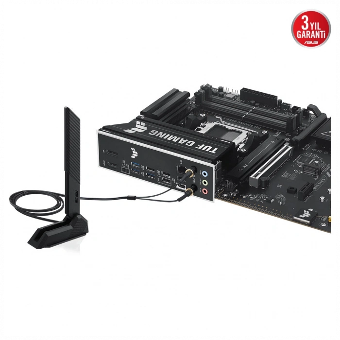 ASUS TUF GAMING B850-E WIFI 8000MHz DDR5 Soket AM5 M.2 HDMI DP ATX Anakart